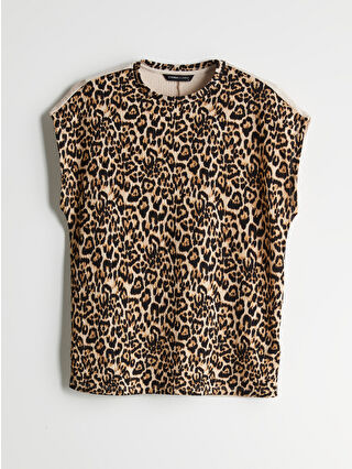 Brown Printed