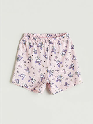 Açık Pembe Baskılı