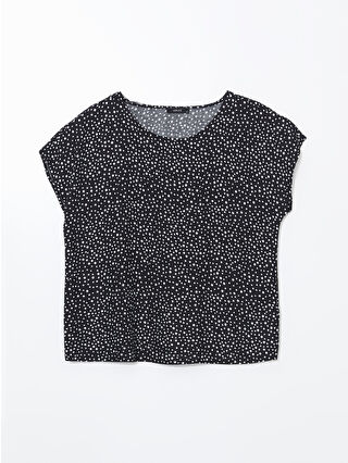 لون فانيلا مطبوع