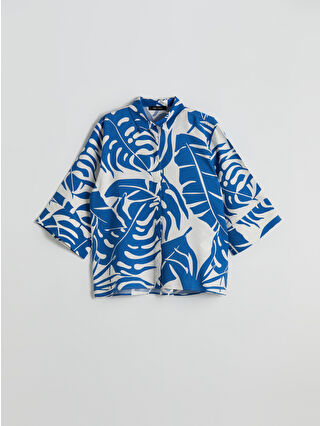 Light Blue Printed