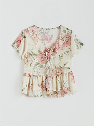 Light Beige Printed