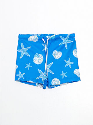 لون كحلي ساطع مطبوع