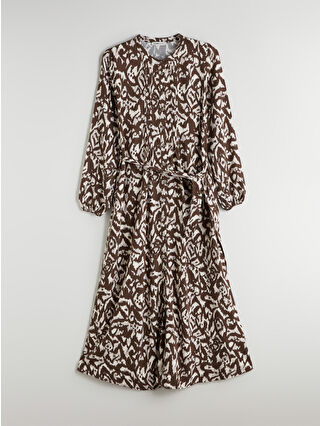 لون بني فاتح مطبوع