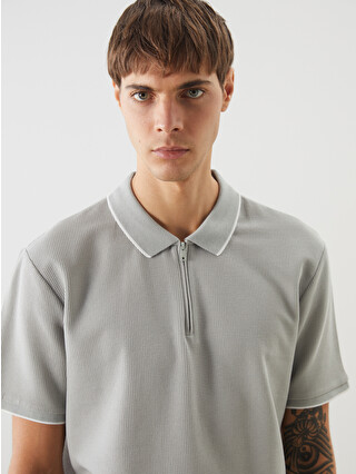 LCW Vision Polo Neck Short Sleeve Men's T-shirt - S5L787Z8-J1R