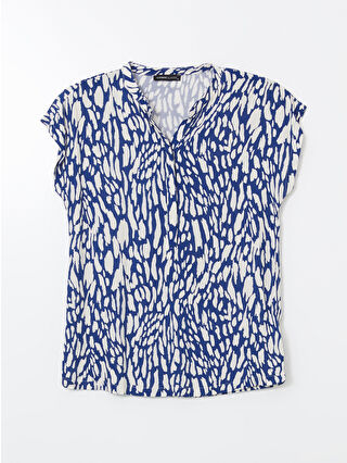 Navy Printed