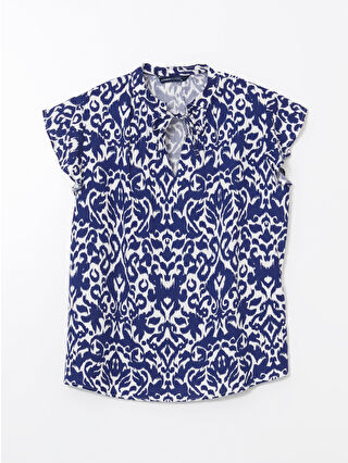 Navy Printed