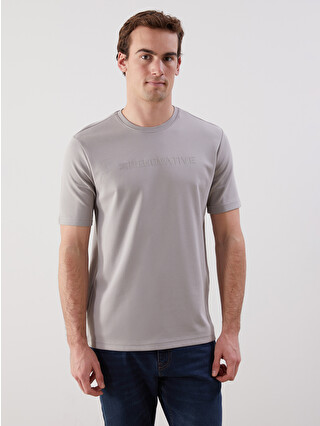 LCWAIKIKI Classic Crew Neck Printed Men's T-Shirt - S5LG20Z8-YMC