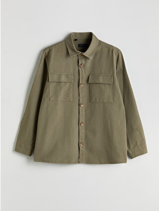 لون كاكي داكن