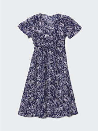 Navy Printed