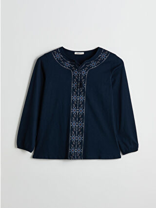 لون ميلانج نيلي