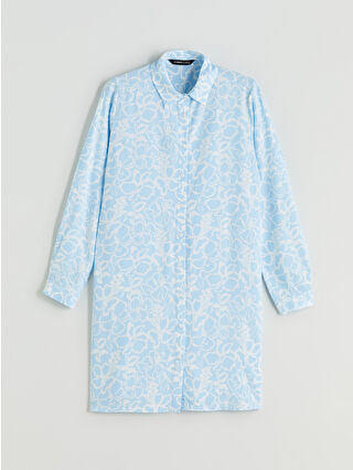 Light Blue Printed