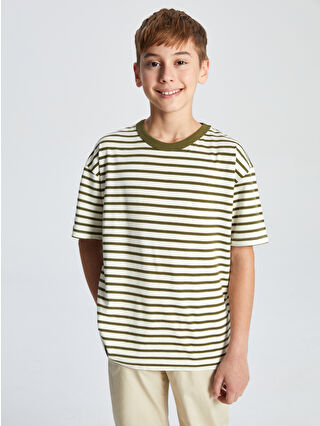 Khaki Striped