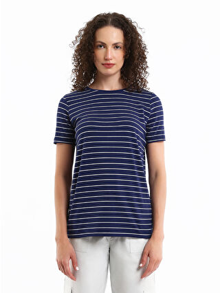 Navy Striped