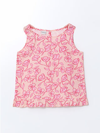 لون وردي فاتر مطبوع