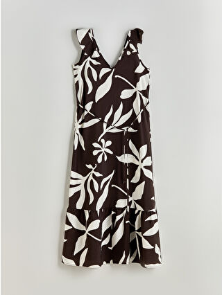 Brown Printed