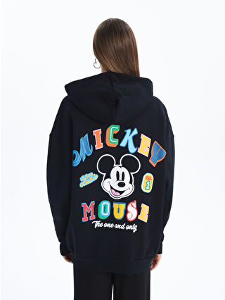 XSIDE Mickey Mouse Printed Oversize Women's Thick Hoodie