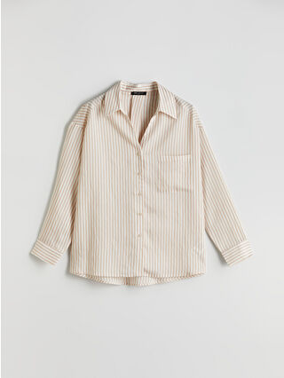 لون بني داكن مخطط