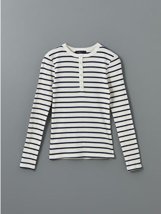 Navy Striped