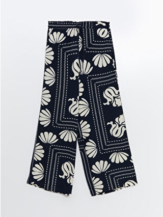 لون كحلي ساطع مطبوع