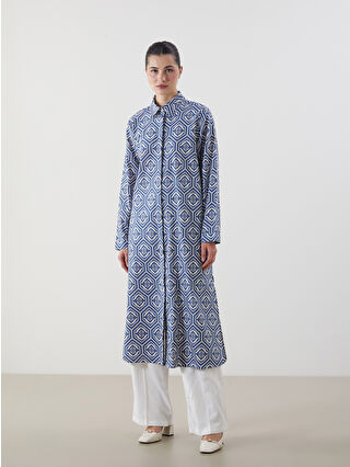 Light Blue Printed