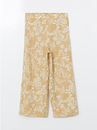 Dull Yellow Printed