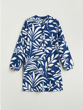 Navy Printed