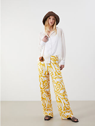 Yellow Printed