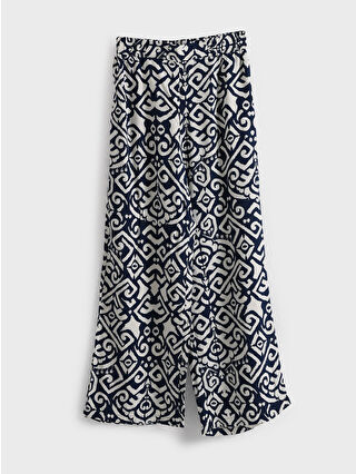 Mid Blue Printed