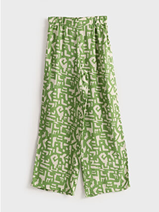 Pale Green Printed