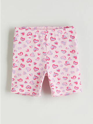 Açık Pembe Baskılı