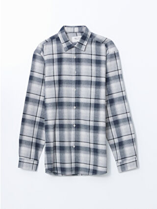 Indigo Checked