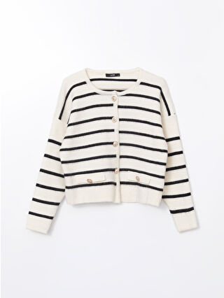 لون مرجاني باهت مخطط