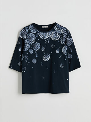 لون ميلانج نيلي