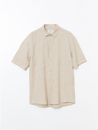 Beige Checked