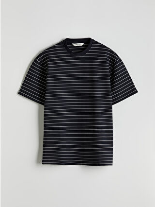 Navy Striped