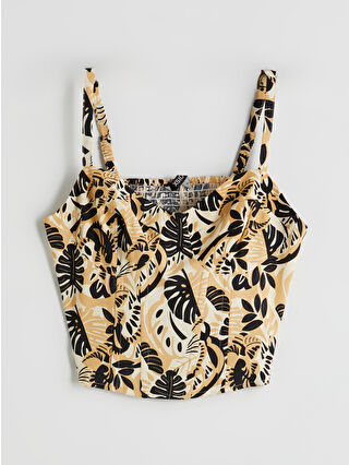 Brown Printed