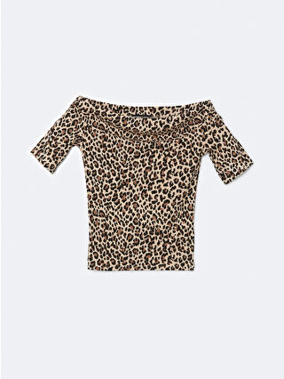 Brown Printed