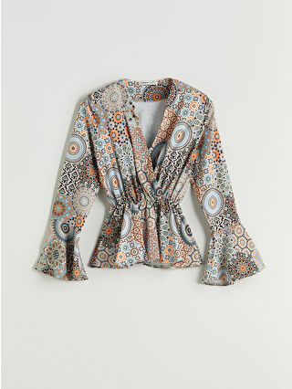 Light Orange Printed