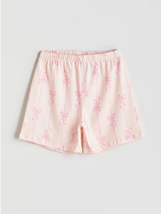 Açık Pembe Baskılı