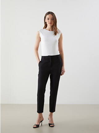 LCWAIKIKI Classic Siyah Dar Fit Kadın Pantolon - S5NR86Z8-CVL | LCW