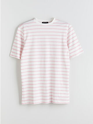 Açık Pembe Çizgili