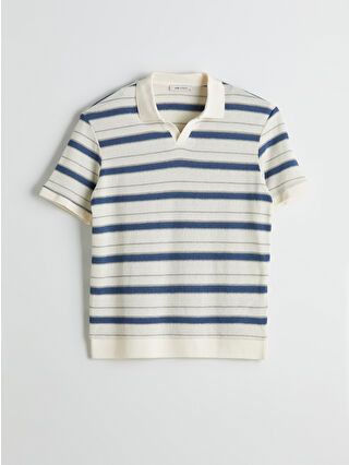 Light Indigo Striped