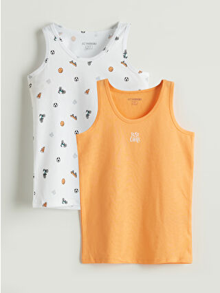 White Printed