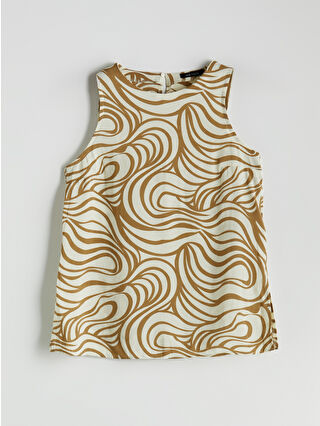 Olive Green Printed