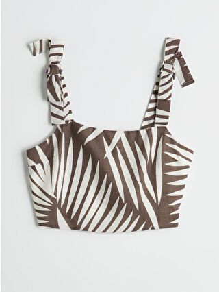 Brown Printed
