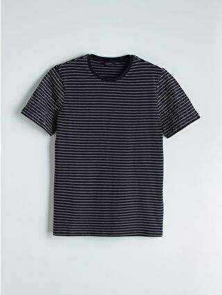 Navy Striped