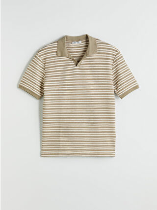 Beige Striped