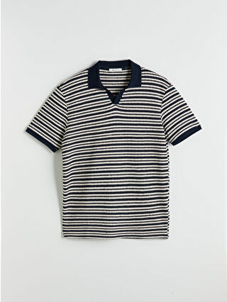 Navy Striped