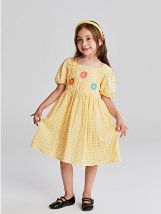 Açık Turuncu Baskılı