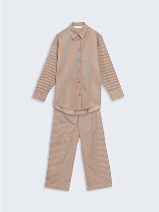Light Brown Striped